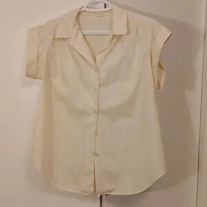 Vintage Cream Blouse